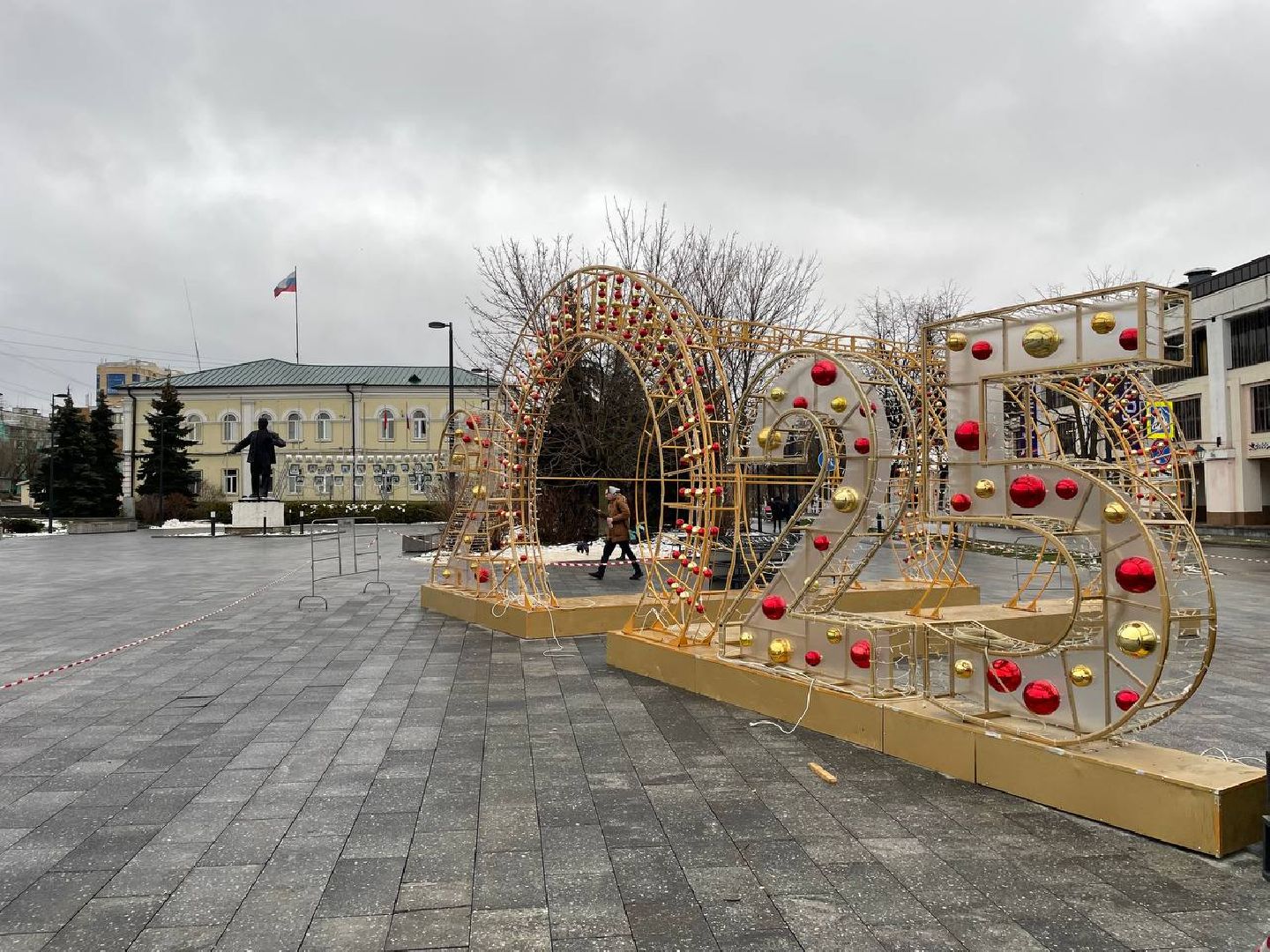 дмитров, советская площадь, зима в подмосковье, вертикалки,
