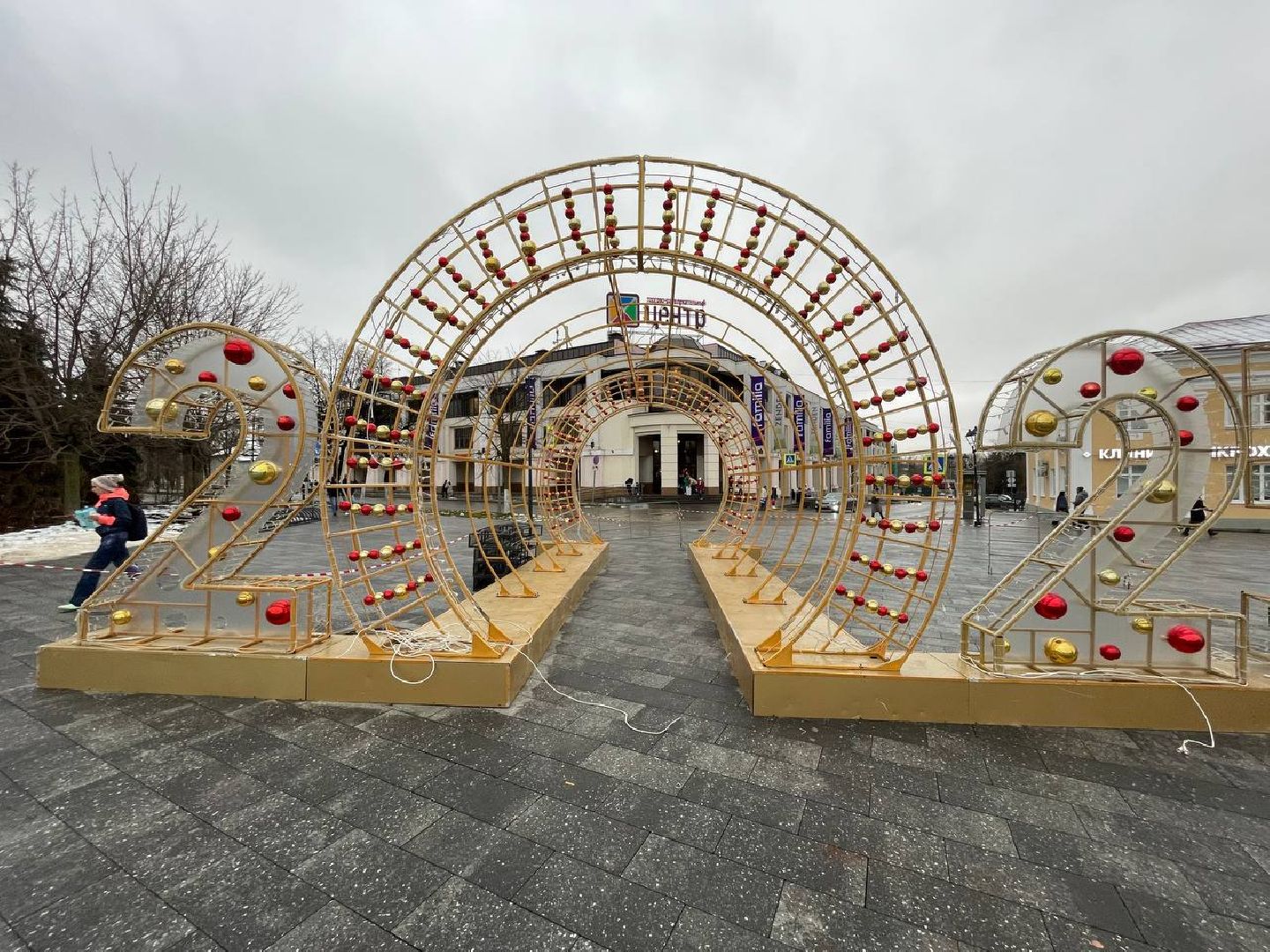 дмитров, советская площадь, зима в подмосковье, вертикалки,