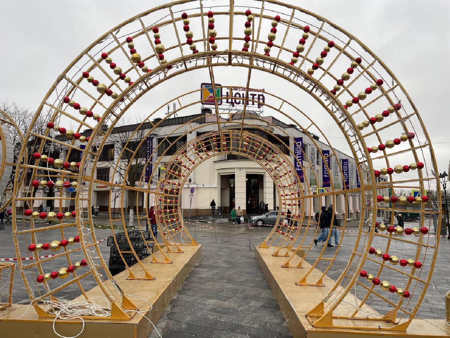 дмитров, советская площадь, зима в подмосковье, вертикалки,