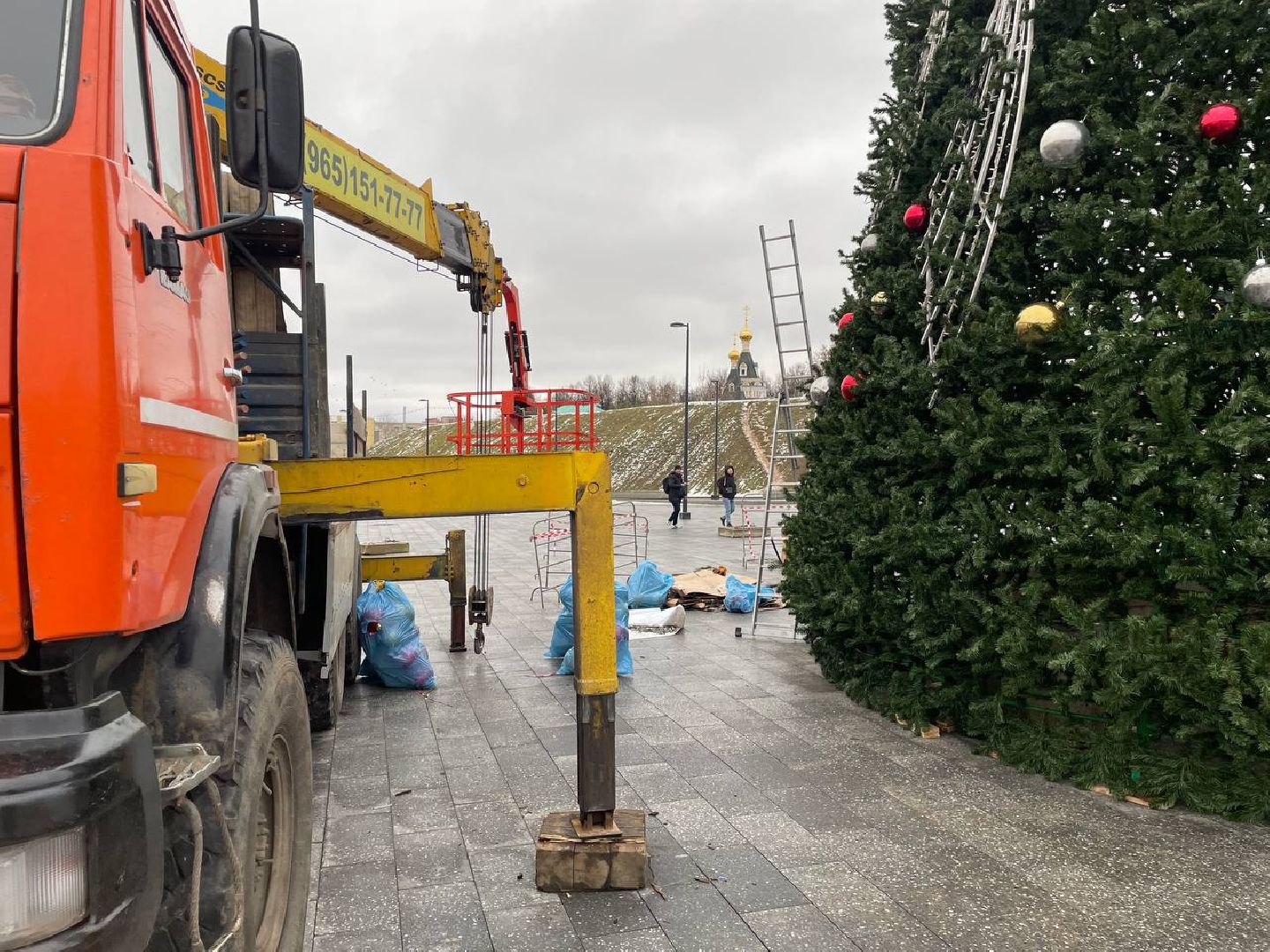 дмитров, советская площадь, зима в подмосковье, вертикалки,