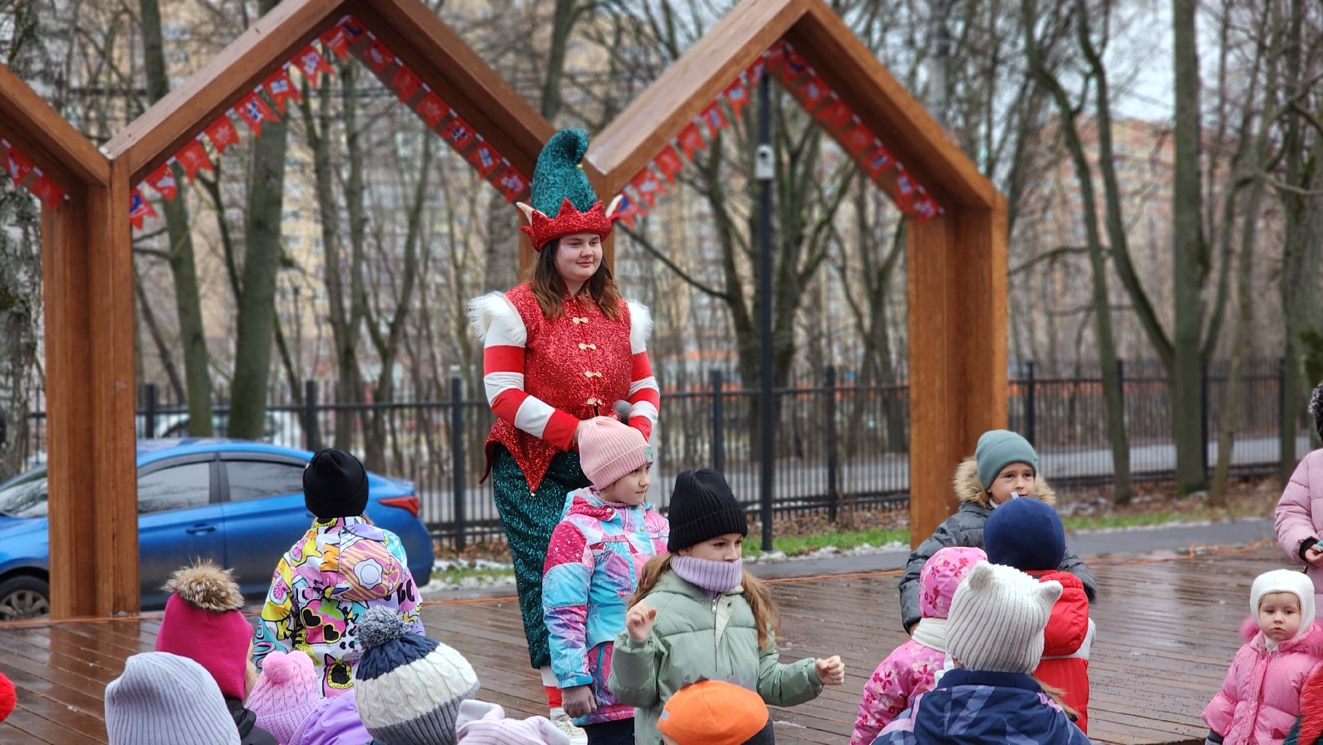 зимний сезон, зима в Подмосковье, парки Подмосковья, Лосино-Петровский, вертикалки,