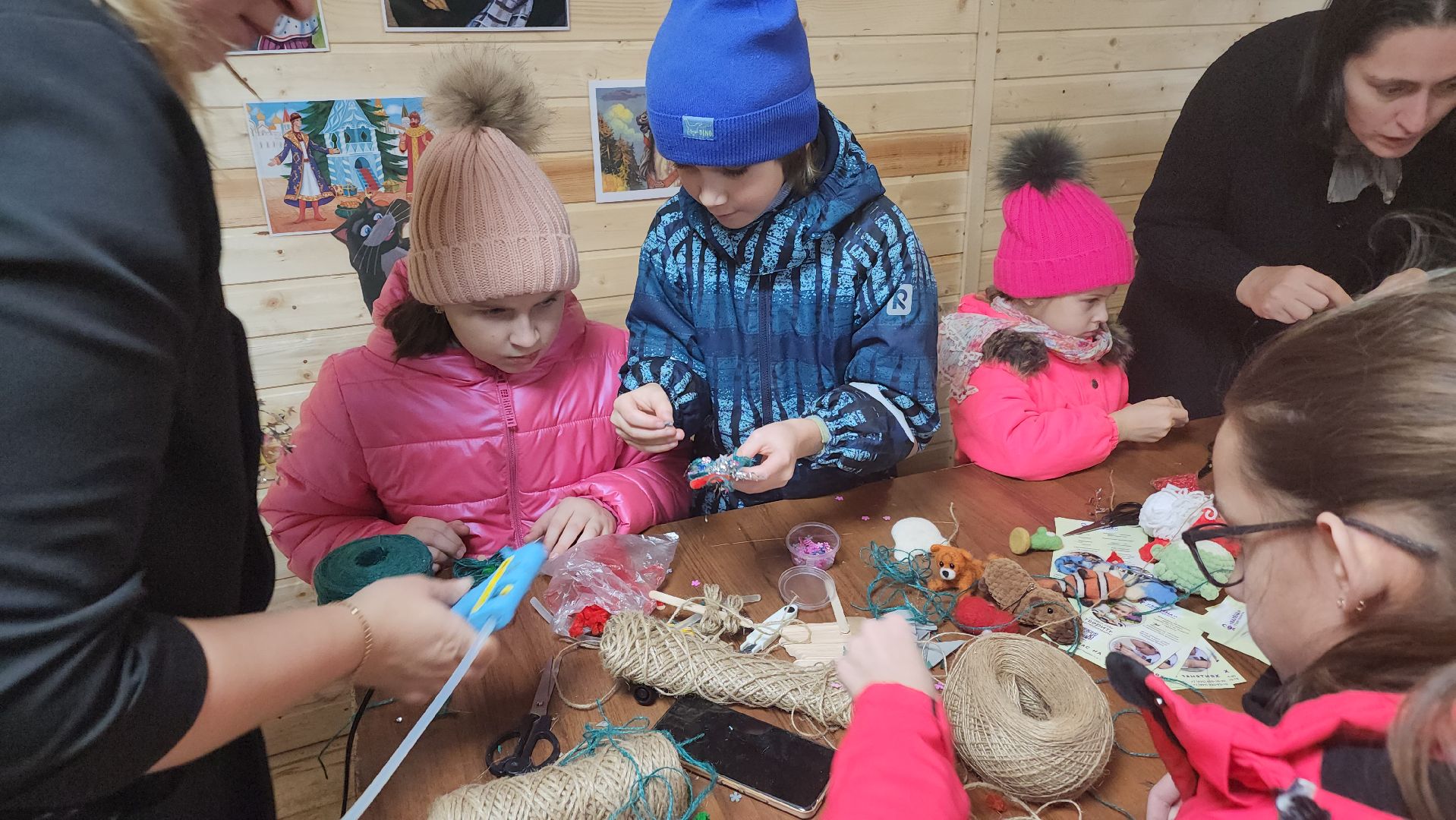 долгопрудный, вертикалки, зима, почта деда мороза, мастер-класс,зима в подмосковье,