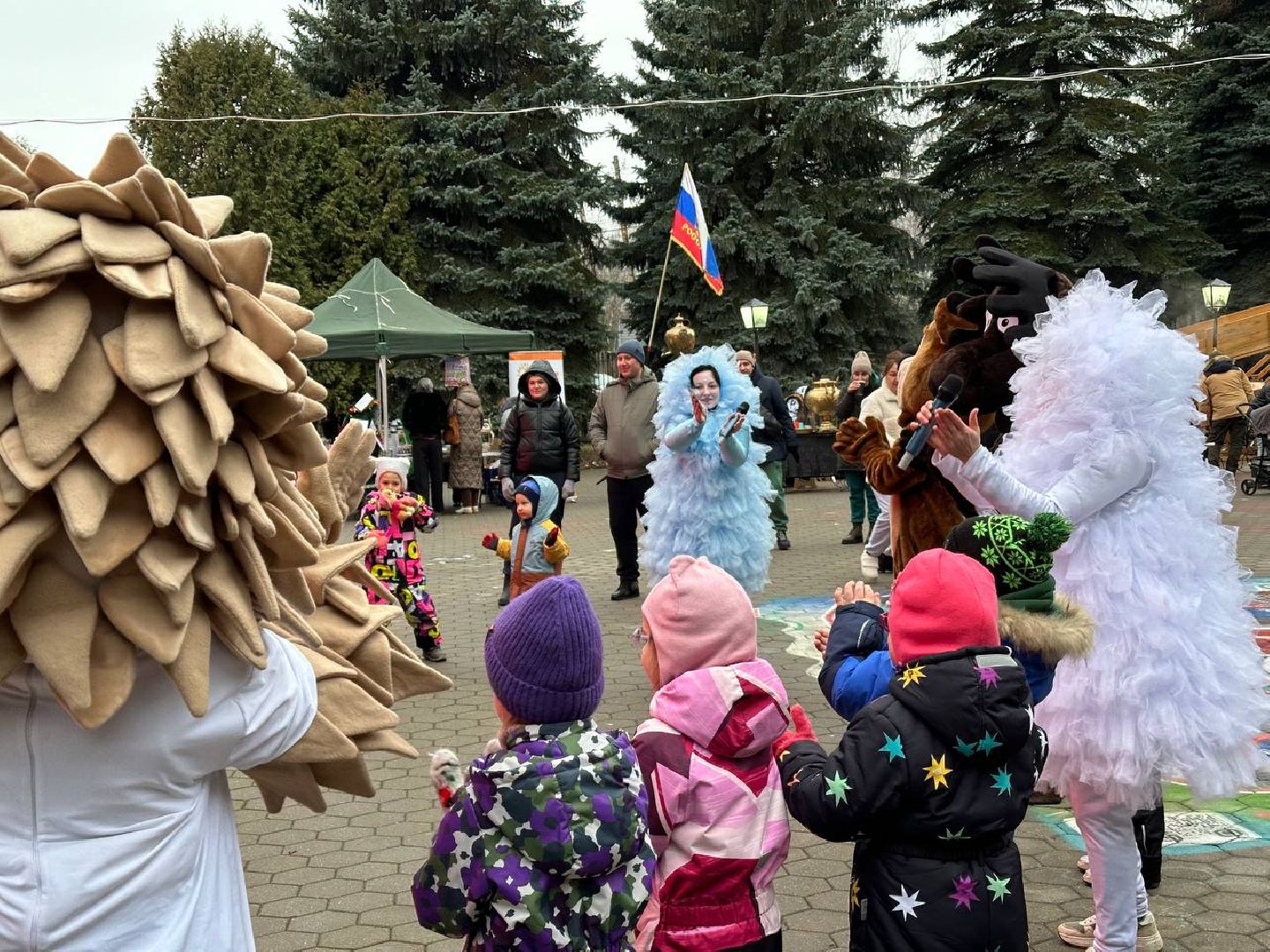 парки домодедово, первый день зимы,дети,