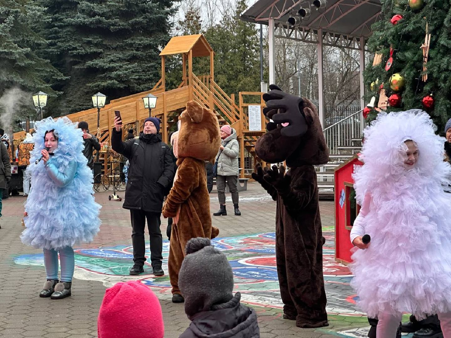 парки домодедово, первый день зимы,дети,