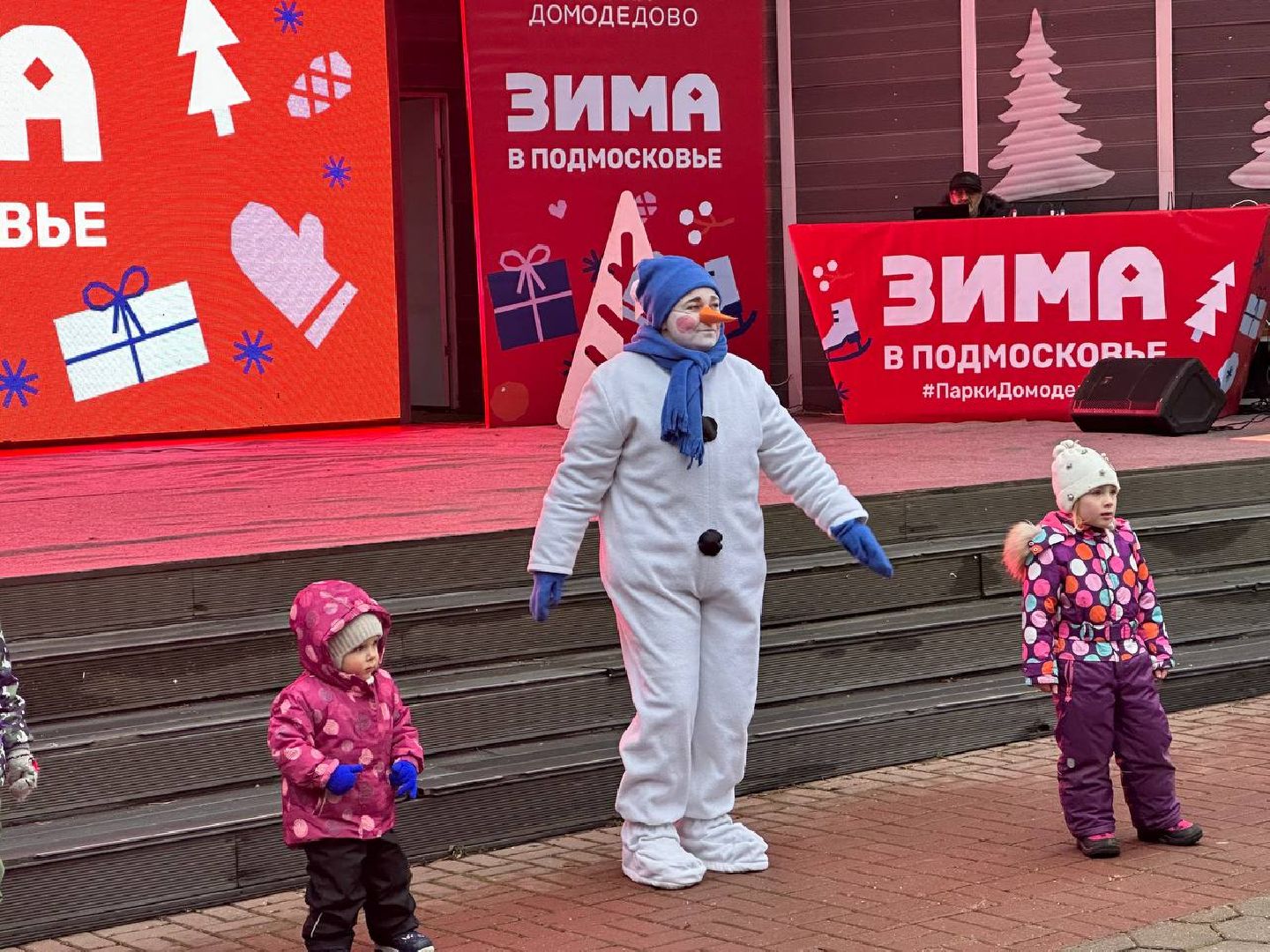 парки домодедово, первый день зимы,дети,