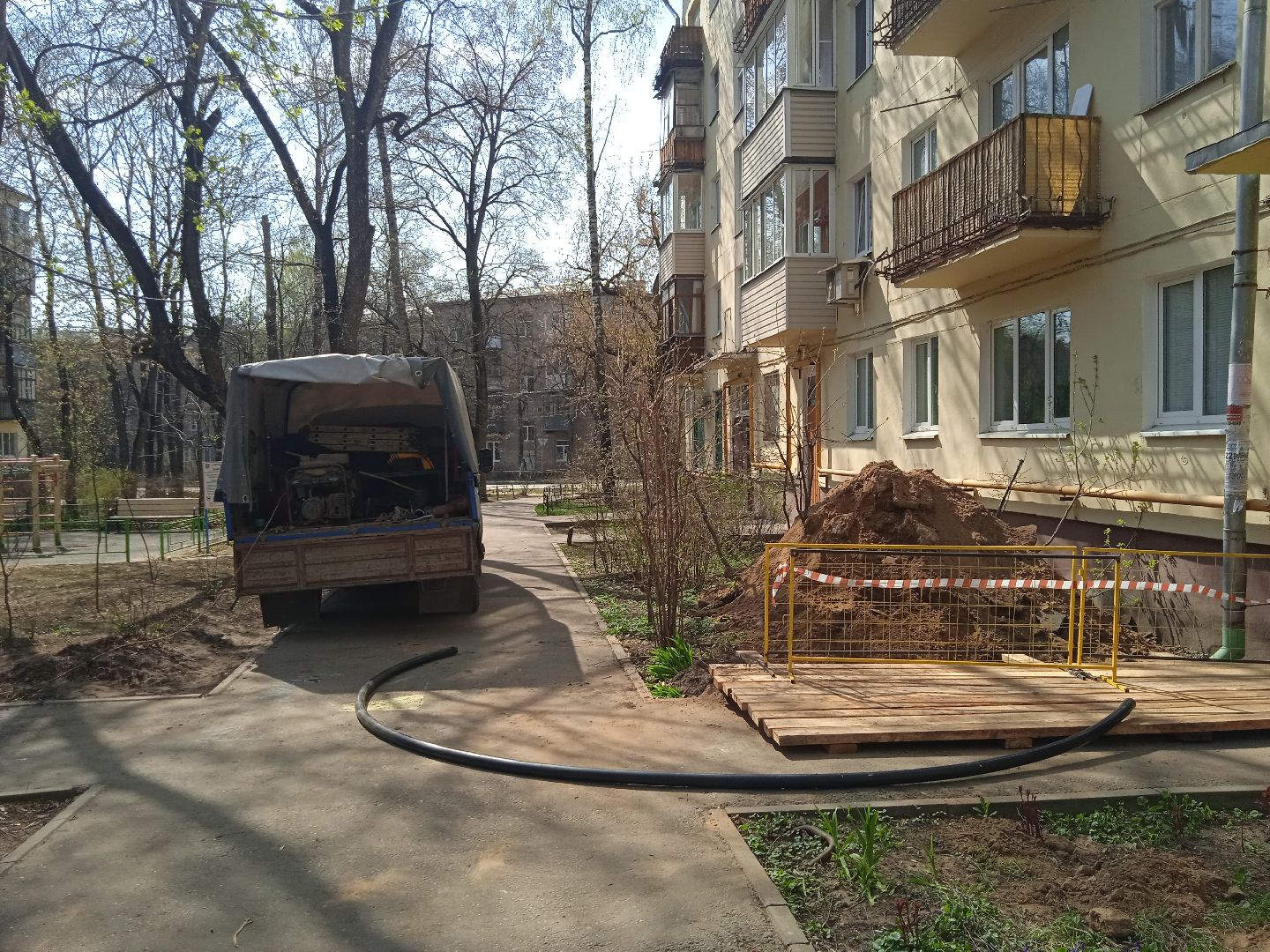 Инжтехсервис, замена, ввода, водоснабжение