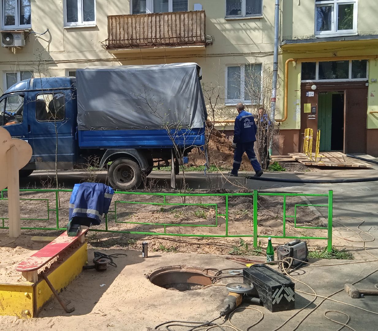 Инжтехсервис, замена, ввода, водоснабжение