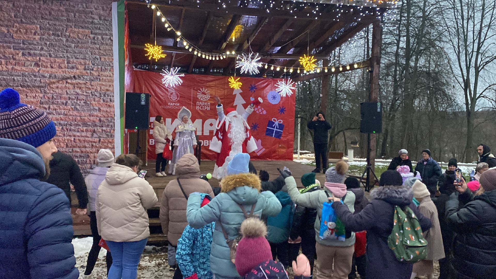 Праздник, парк, вертикалкизима в подмосковье,