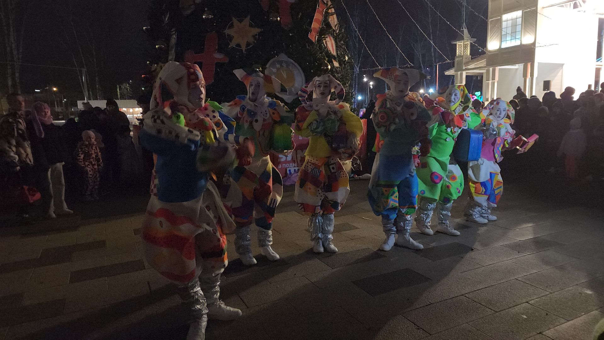 вертикалки, пушкино, центральный парк, зима в подмосковье, концерт, шоу, зрители, театр,