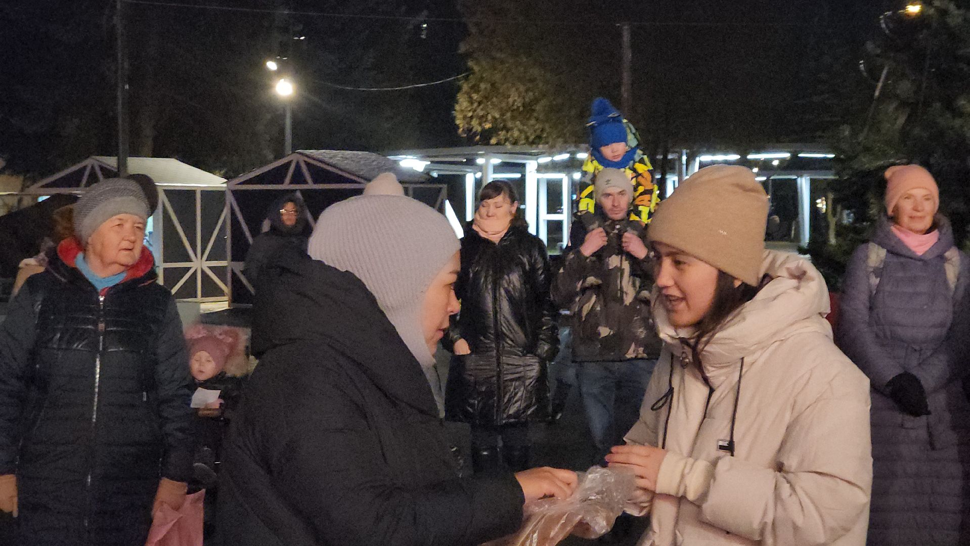 вертикалки, пушкино, центральный парк, зима в подмосковье, концерт, шоу, зрители, театр,