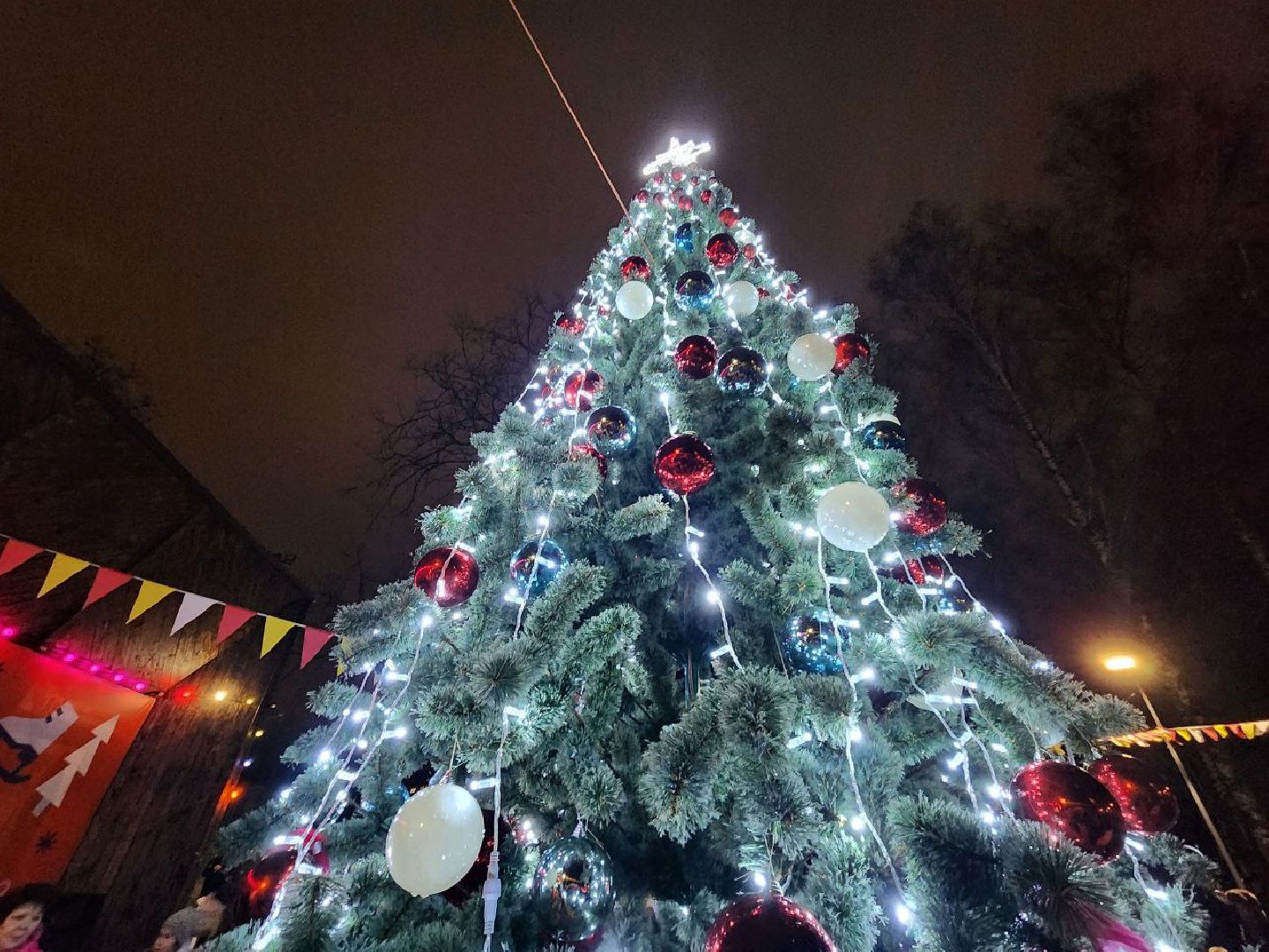 Солнечногорск, Жители, первый день зимы, зимний сезон, праздник, вертикалки,