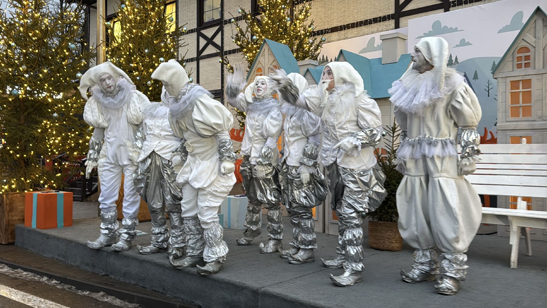 зима в подмосковье, Одинцовский парк, Вертикалка, Главная елка Одинцова, вертикальное видео,