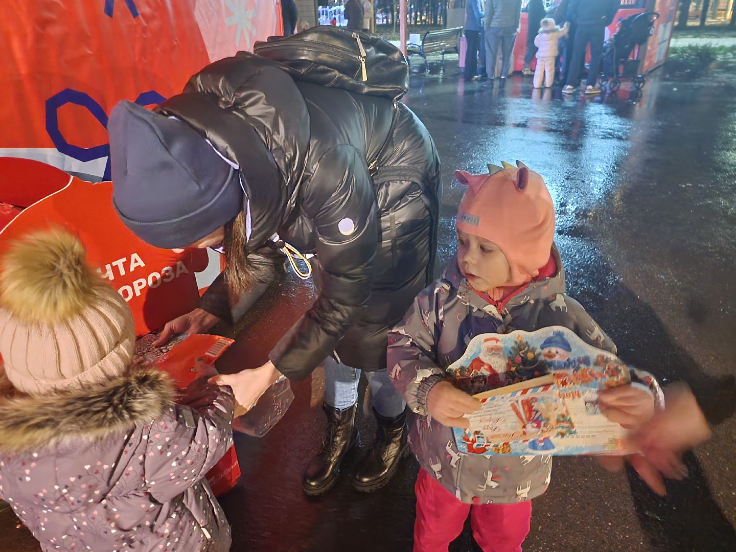 долгопрудный, почта деда мороза, вертикалки, зима в подмосковье,