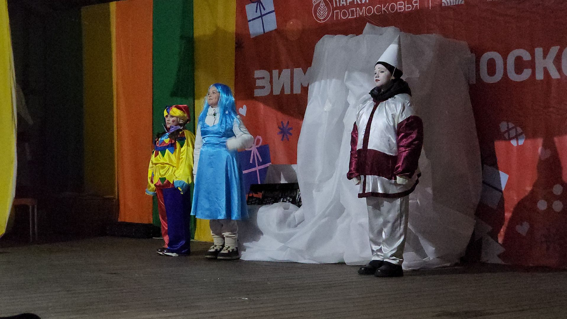 зима в подмосковье, ступино, парк михнево, вертикалки,