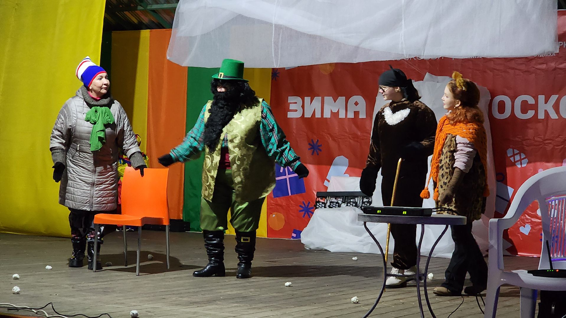 зима в подмосковье, ступино, парк михнево, вертикалки,