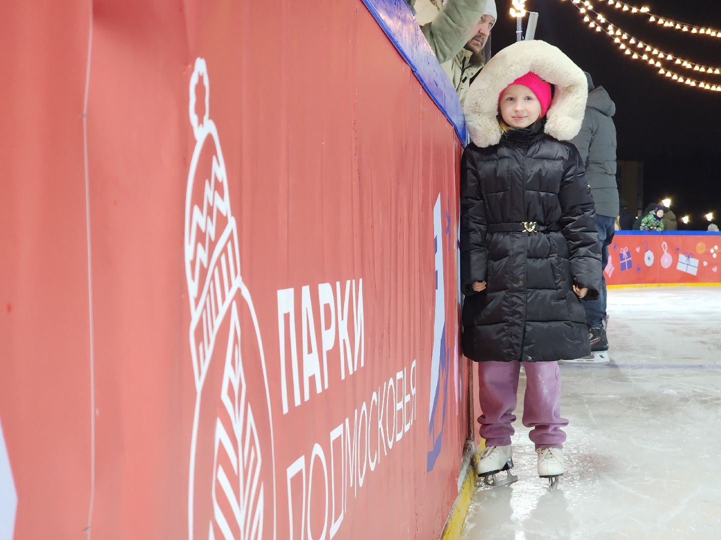 зима в подмосковье, Московская область, Егорьевск, Подмосковье, Каток, каток в парке,