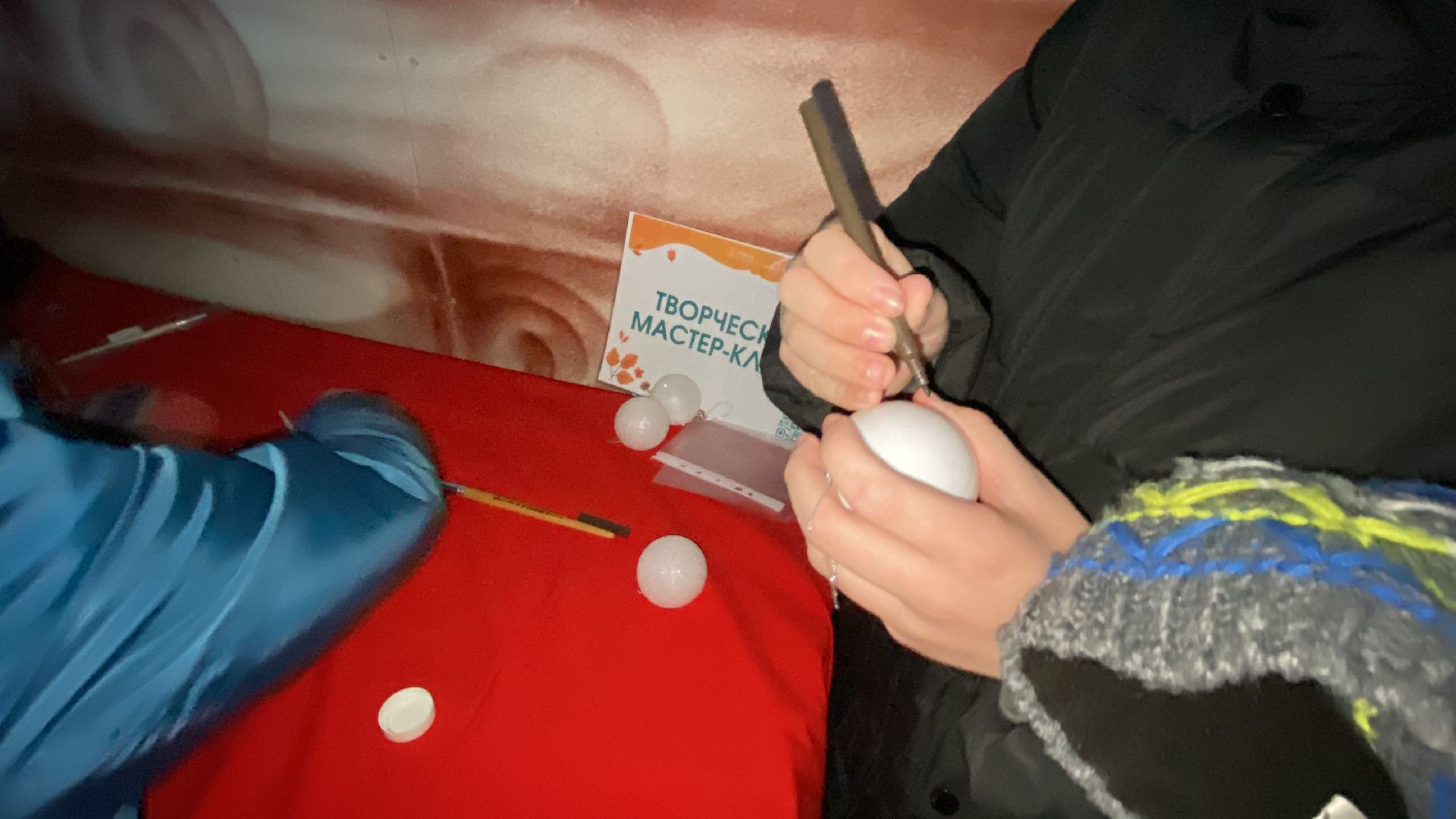 Мастер-класс, Елочные игрушки, Парк, Праздник, зима в подмосковье, вертикалки,