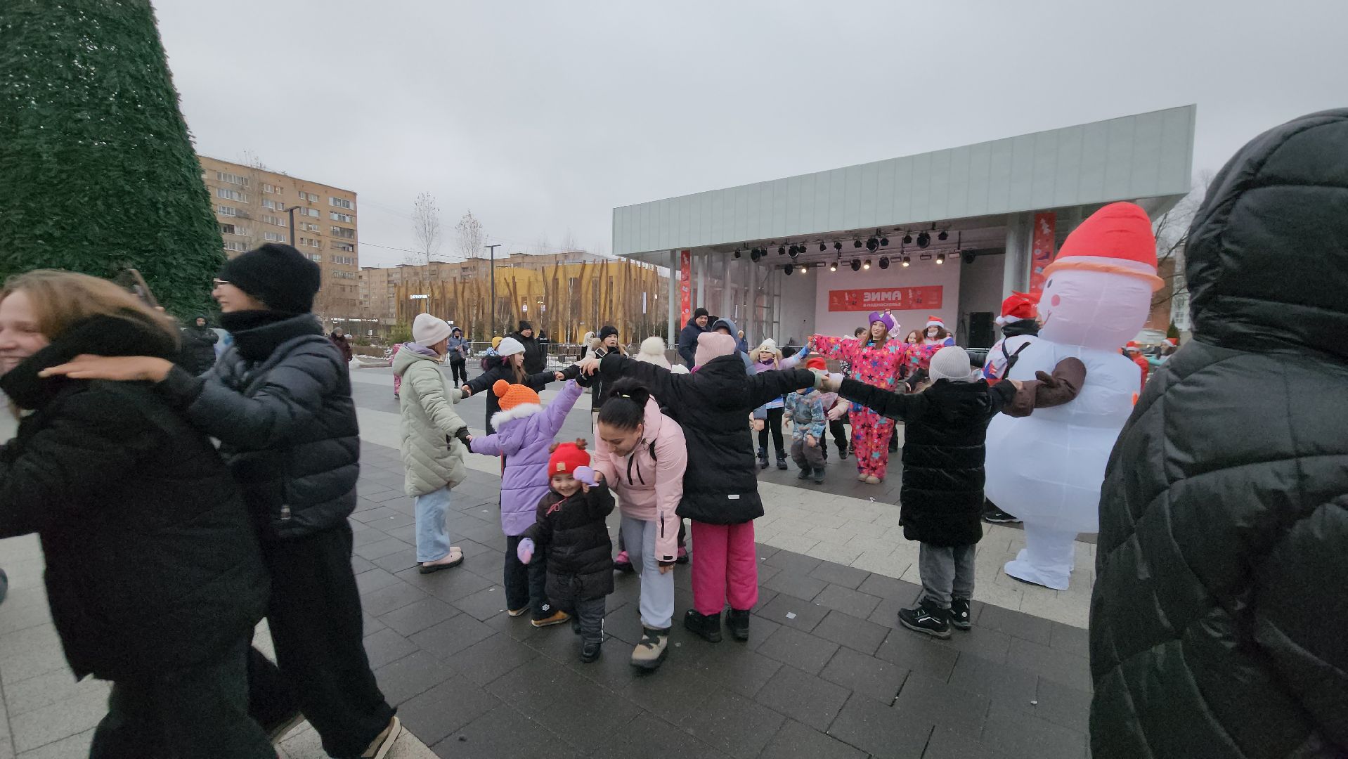 Зима, зима в подмосковье, Лобня, вертикалки,