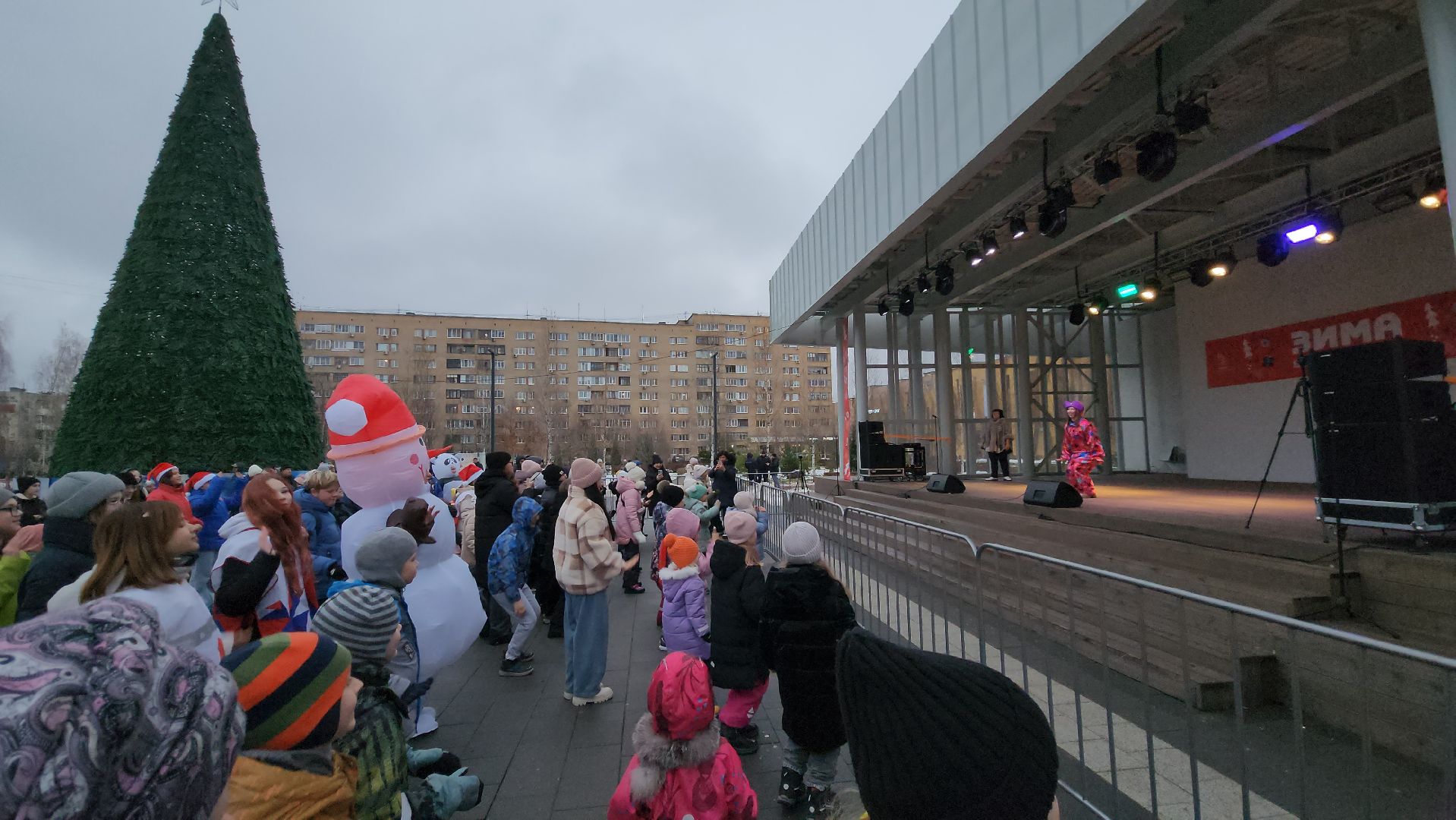 Зима, зима в подмосковье, Лобня, вертикалки,