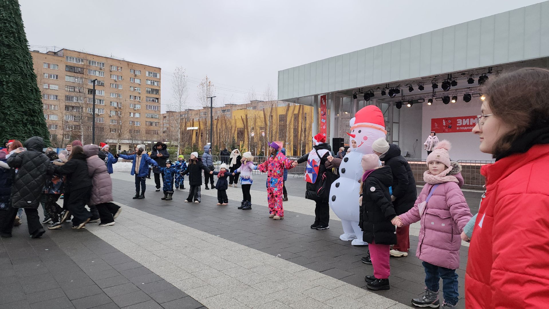 Зима, зима в подмосковье, Лобня, вертикалки,