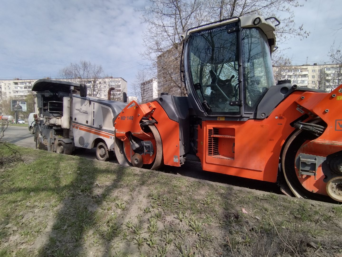 ремонт дорог, Мытищи, Минтранс, Олимпийский проспект, Силикатная