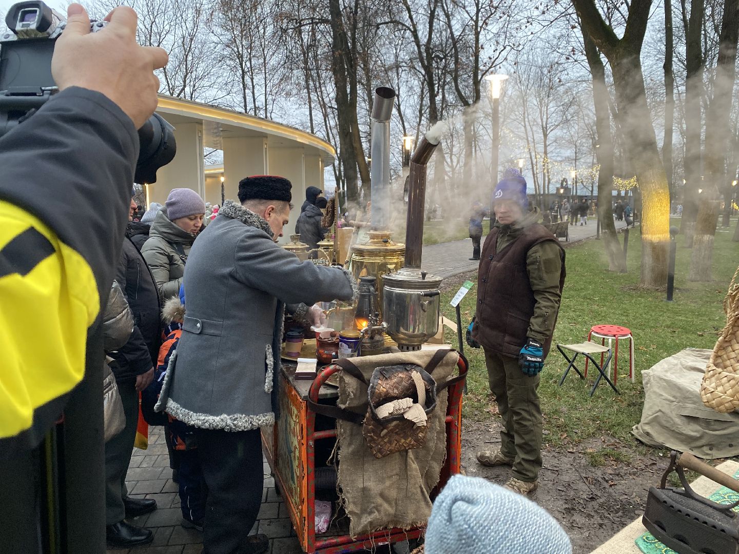 подольск, праздник, самовар, чай с баранками, парк талалихина, вертикалки,
