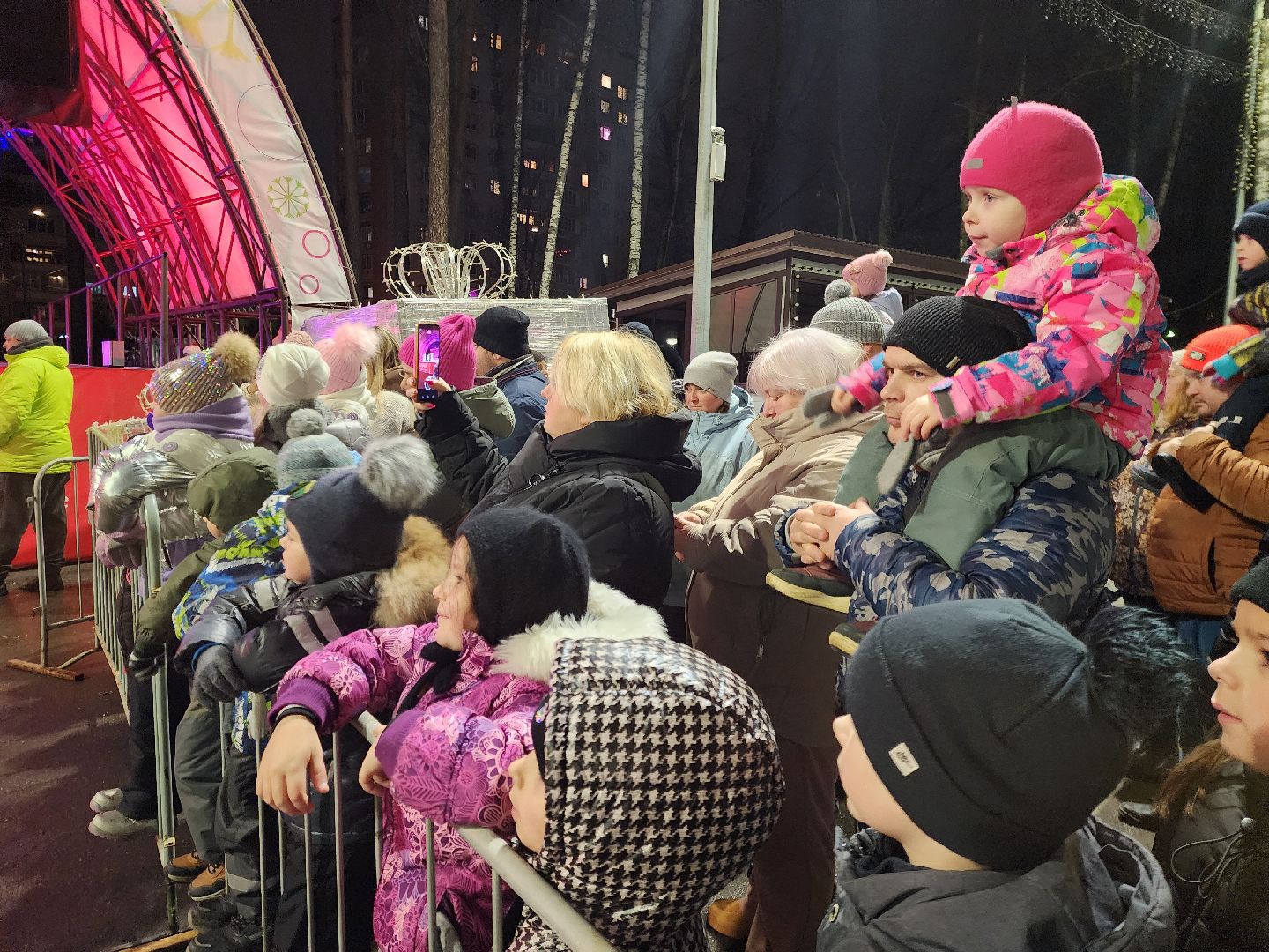 общество, жители, ногинск, парки подмосковья, новогодняя елка, огненное шоу, дети, вертикалки, зима в подмосковье,