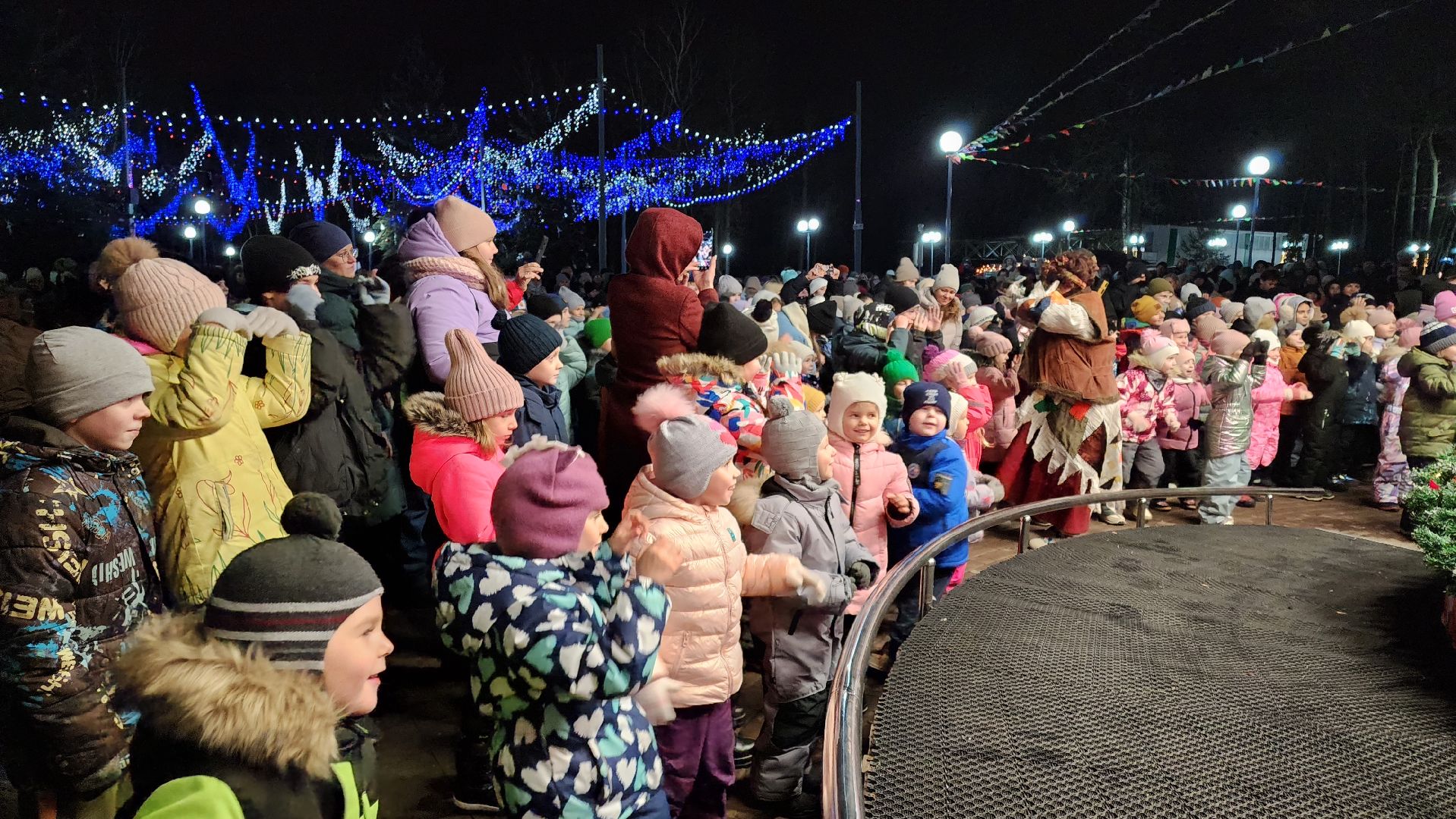 кашира, парк, открытие зимнего сезона, елочная игрушка, вертикалки, зима в подмосковье,