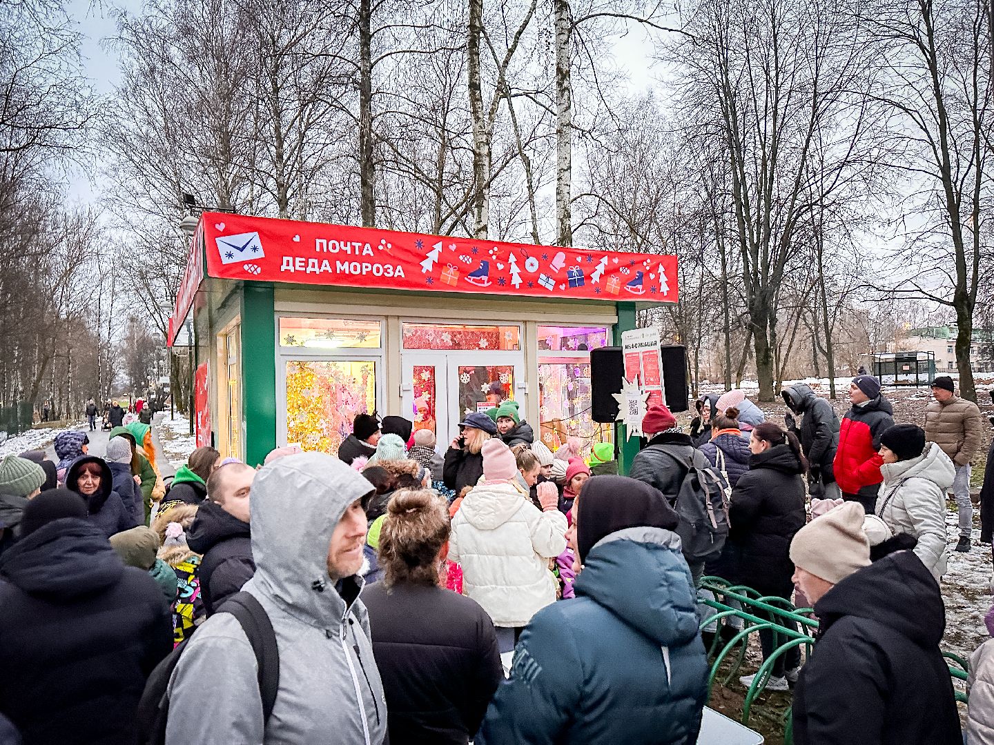 Клин, общество, культура, зима в подмосковье, резиденция деда мороза, вертикалки,