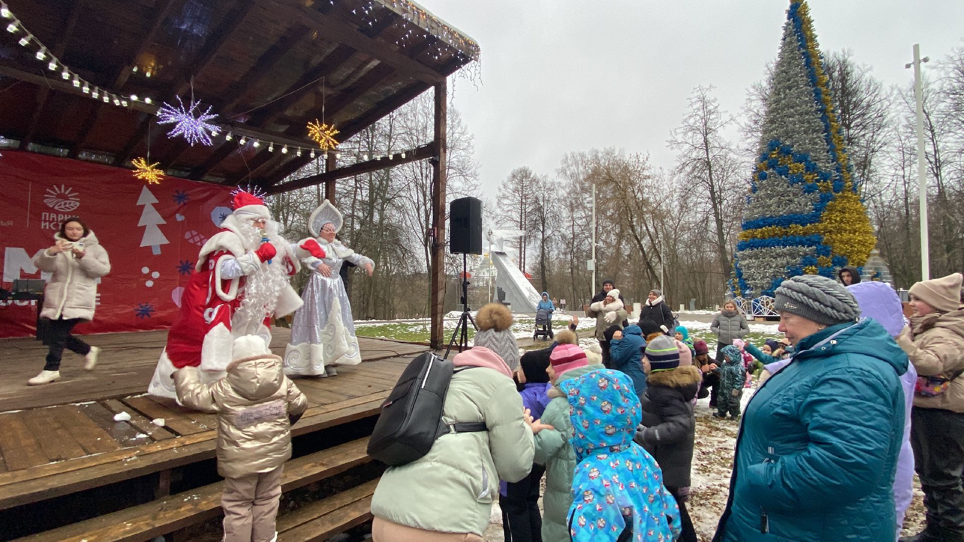 зима в подмосковье, Парк, Дети, вертикалки,