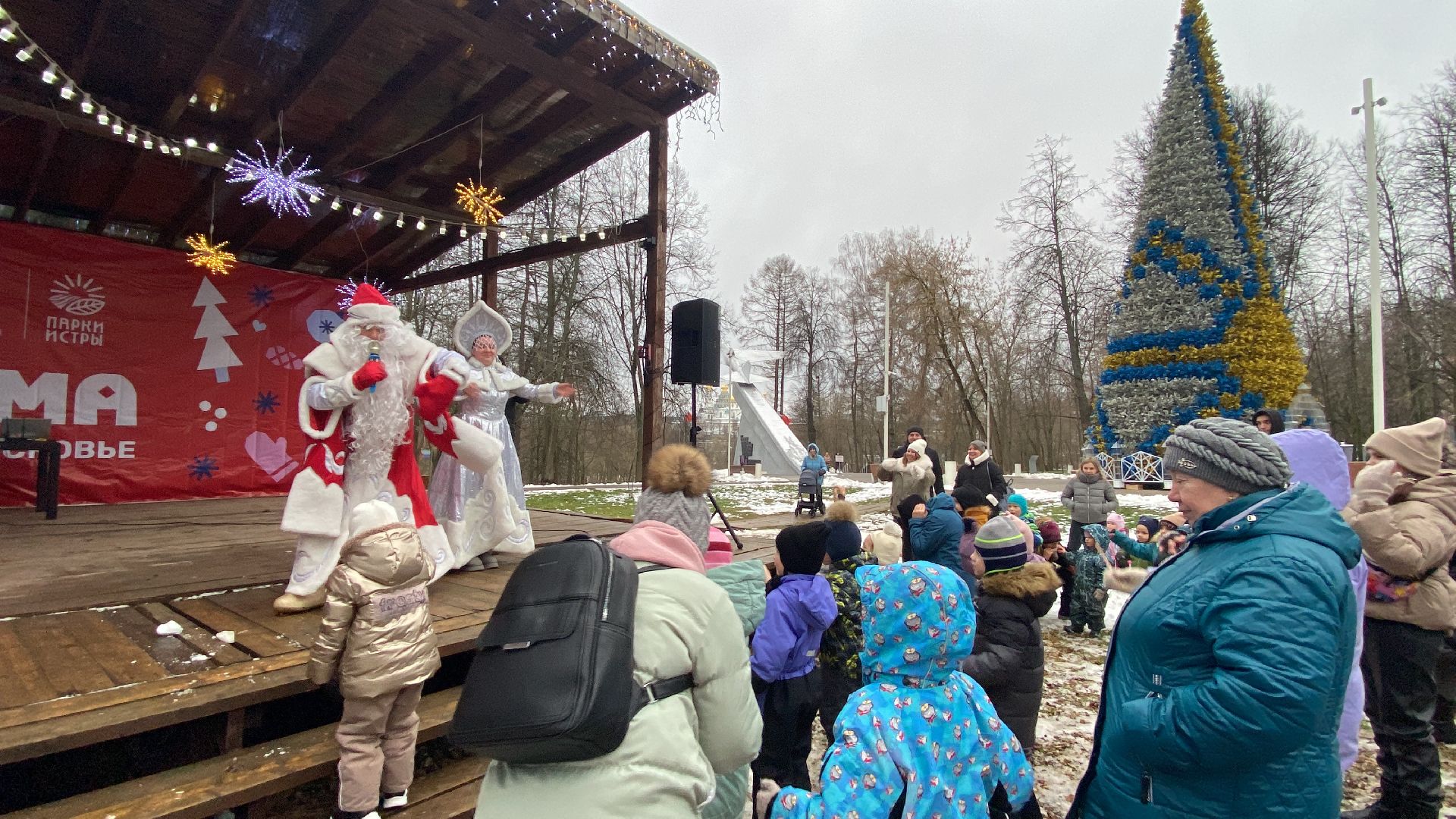 зима в подмосковье, Парк, Дети, вертикалки,