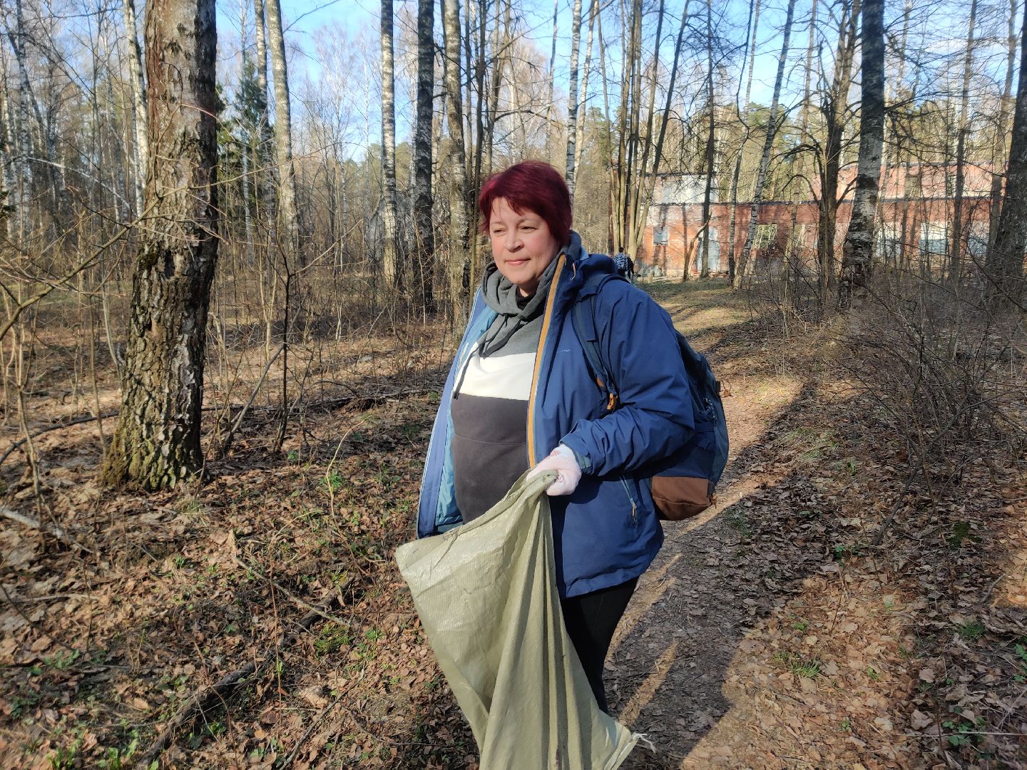 Красноармейск, Пушкинский, уборка, лесопарк, инициатива жителей