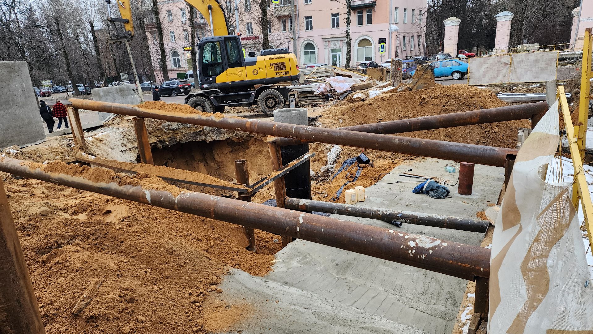 вертикалка, теплосеть, строительство, отопление,