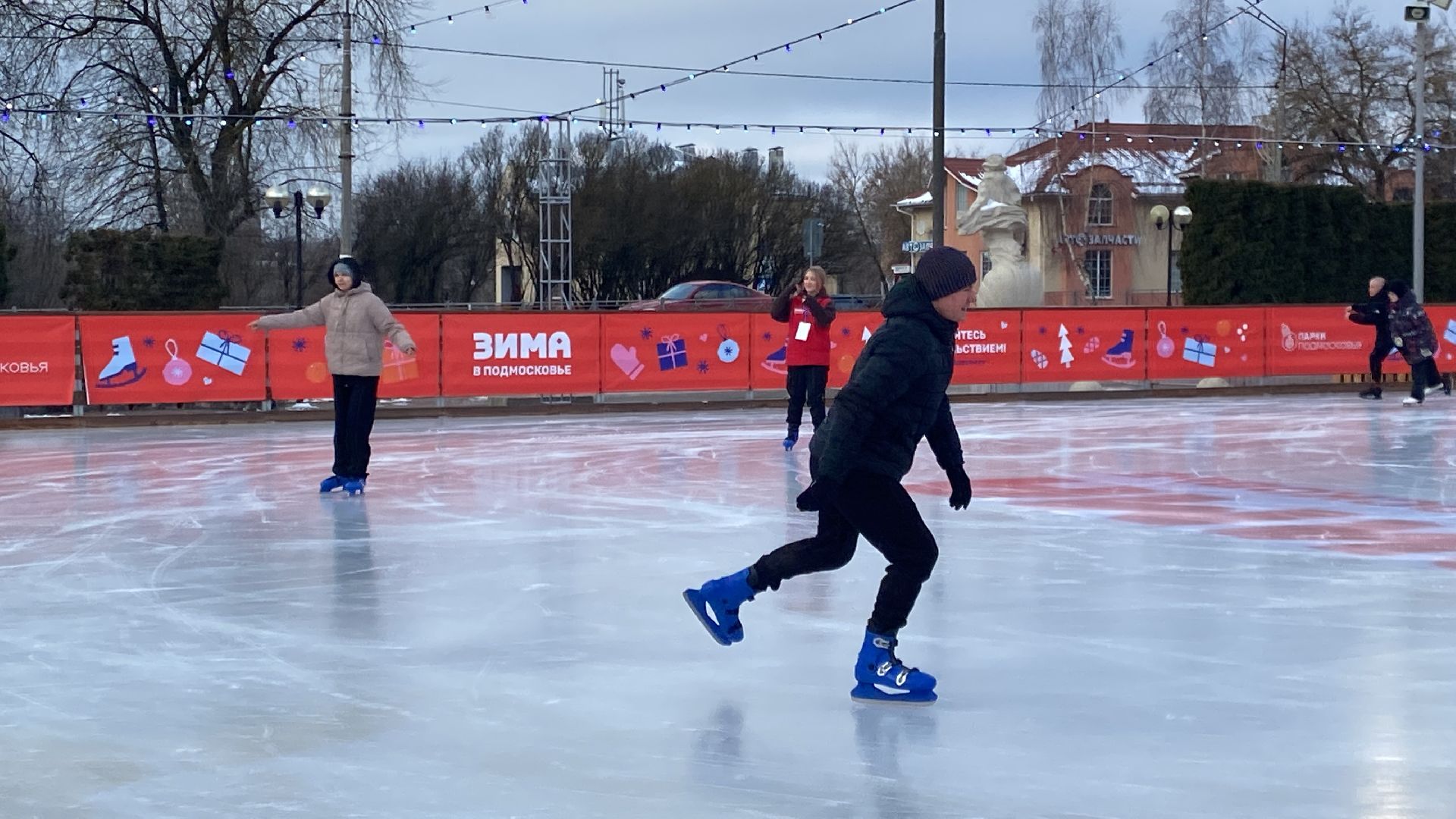 Каток, Зима, Истра, вертикалки,