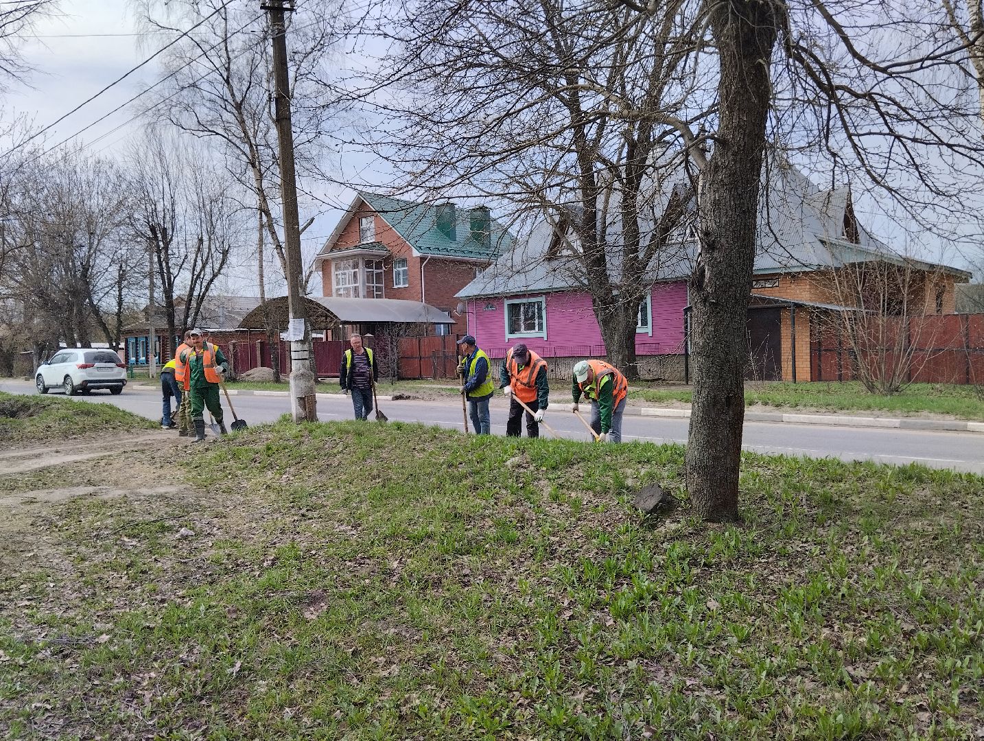 Благоустройство, уборка территорий, субботник, Ногинск, Богородский городской округ