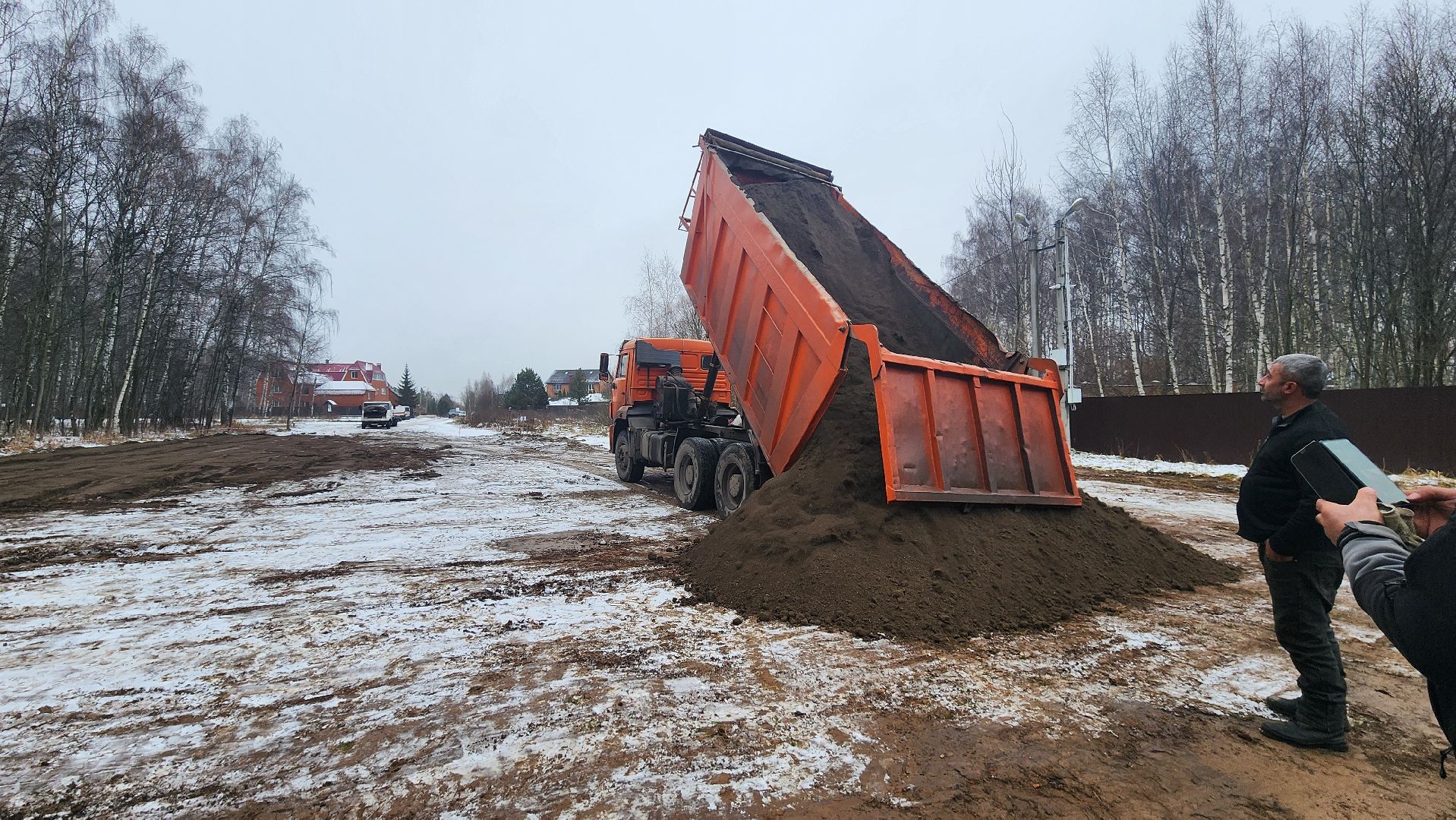 Парковка, укладка асфальта, Домодедово, Подмосковье, Лесопарк, Городской лес, Лыжня, вертикалки,