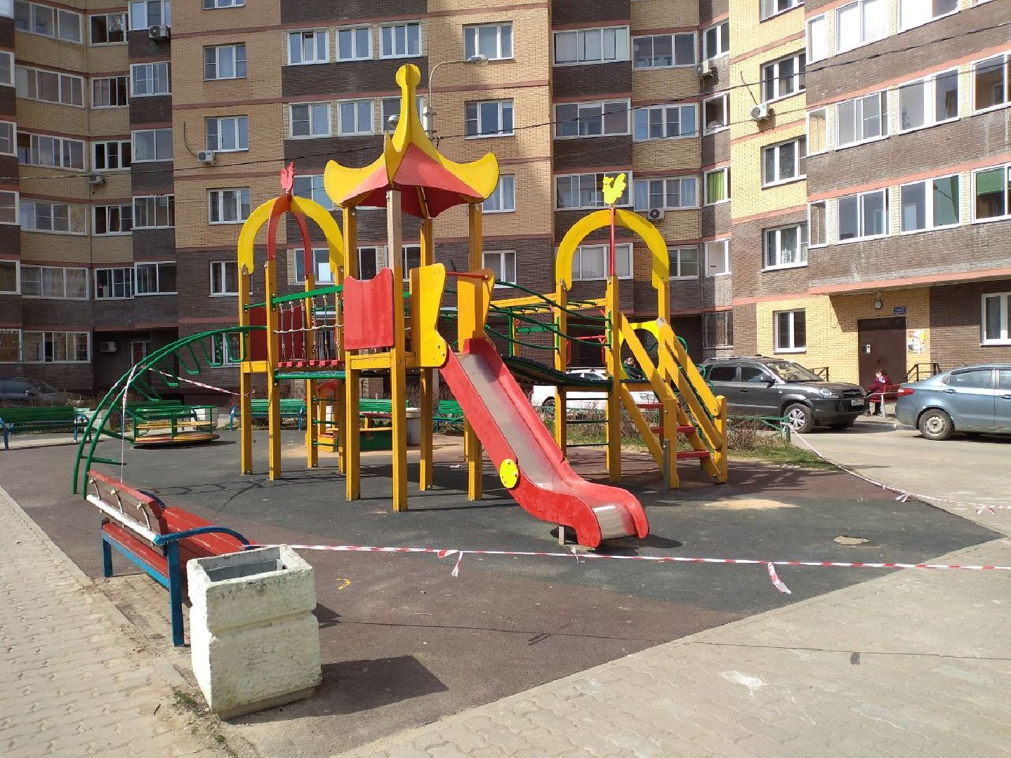 благоустройство, детские площадки, Лосино-Петровский