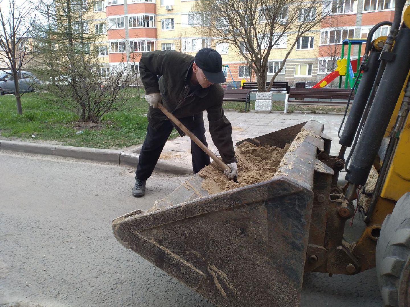 благоустройство, детские площадки, Лосино-Петровский