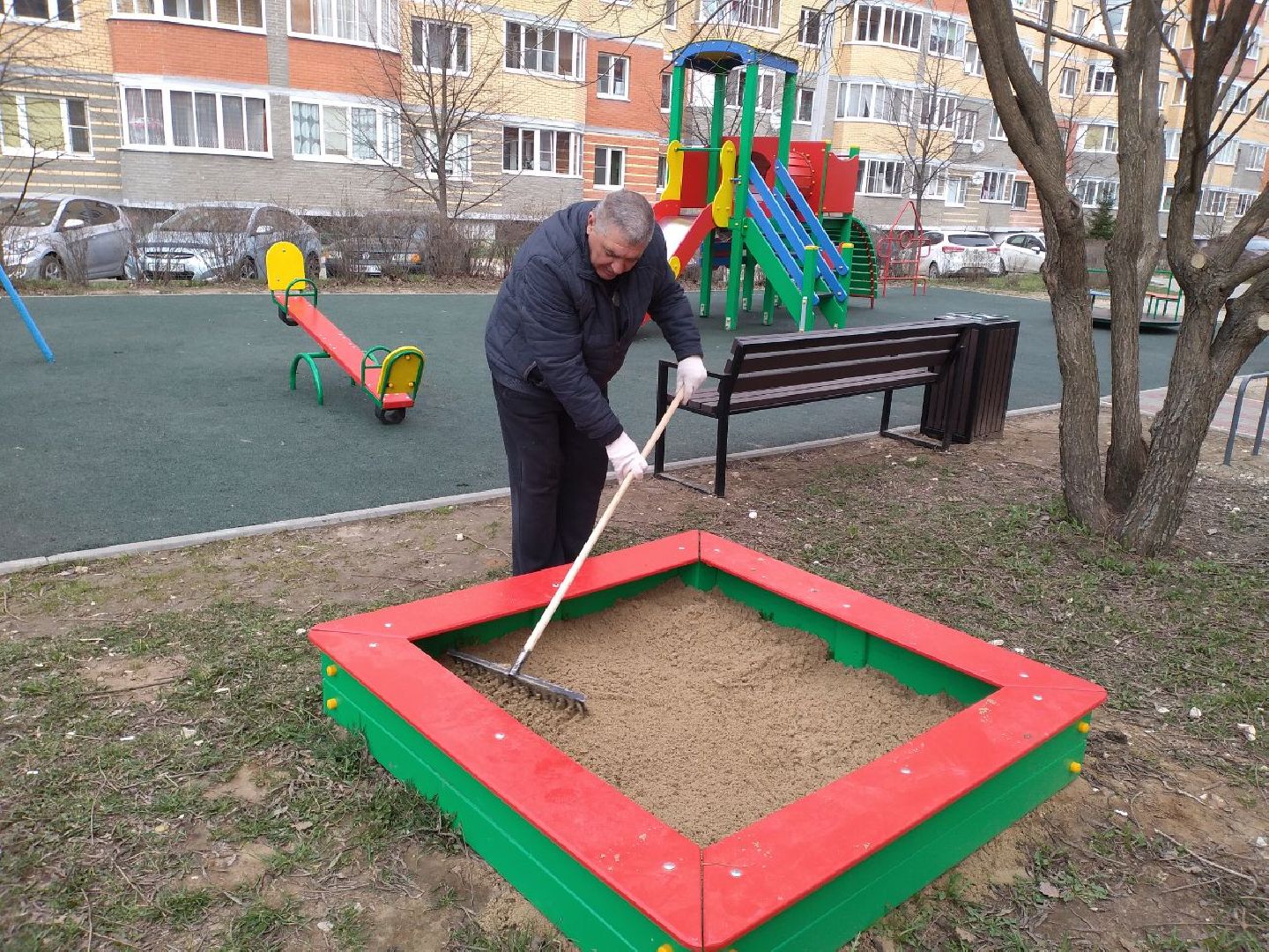 благоустройство, детские площадки, Лосино-Петровский