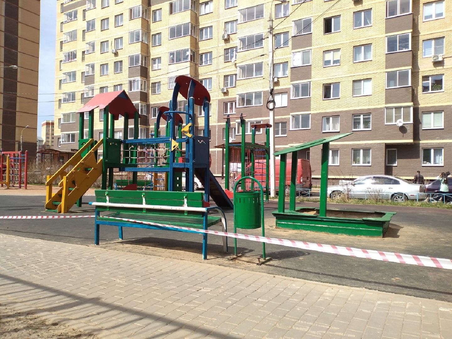 благоустройство, детские площадки, Лосино-Петровский