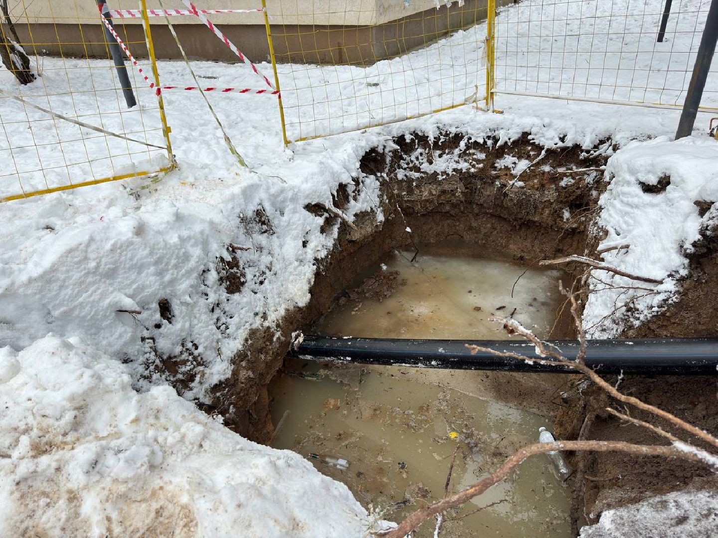 городской округ восход, бригада рабочих, водоснабжение, вертикалки,