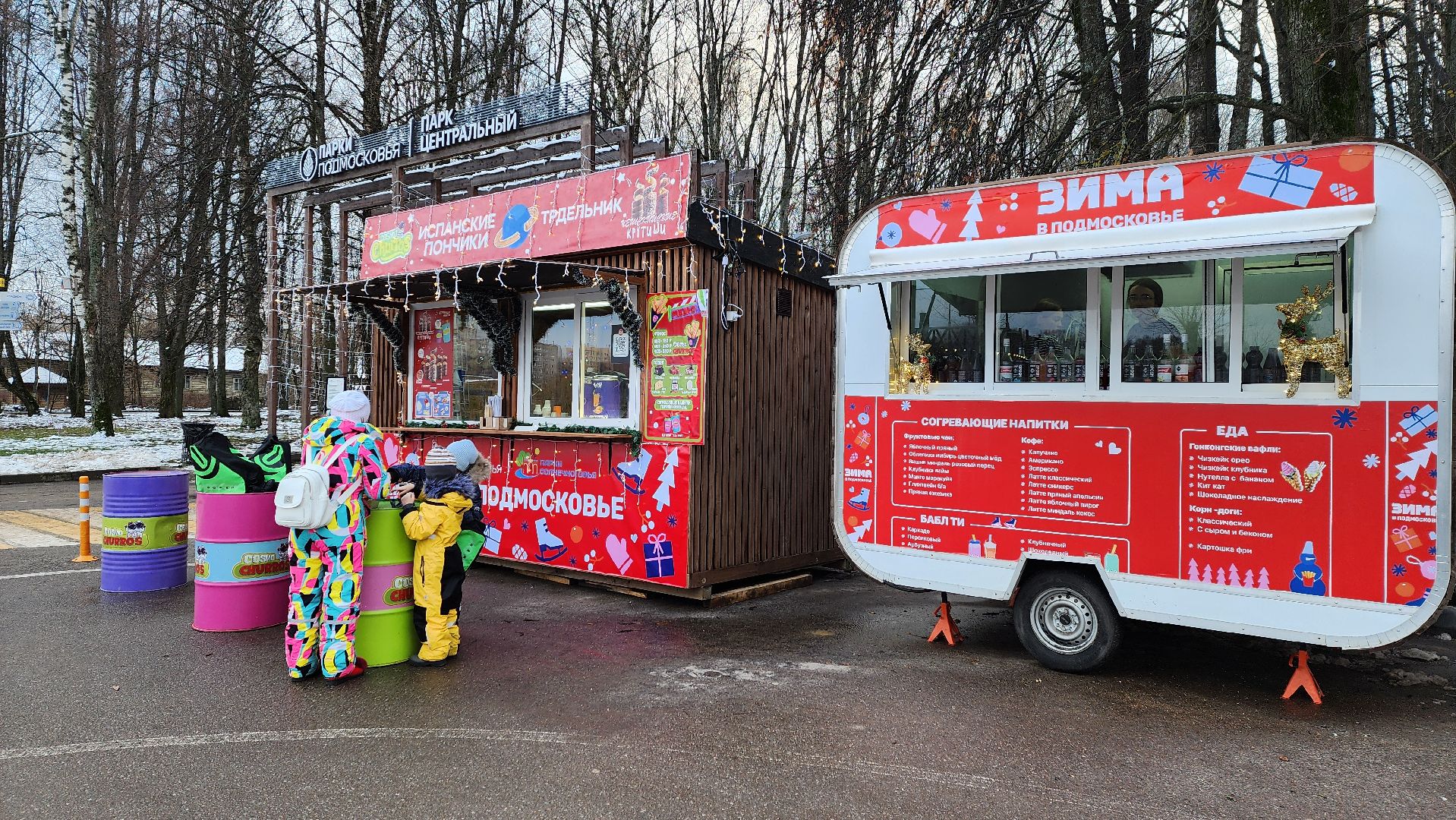 Солнечногорск, вертикалки, зима в парке, зима в подмосковье, новый год,