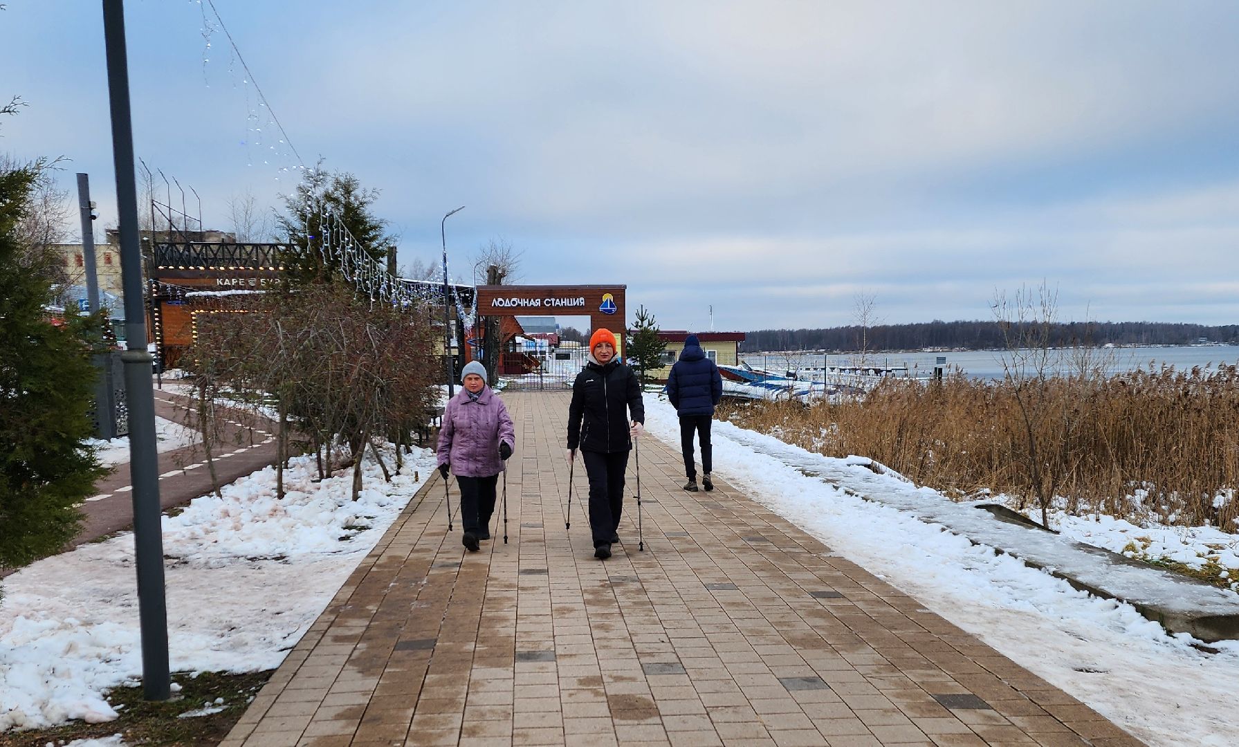 Солнечногорск, вертикалки, зима в парке, зима в подмосковье, новый год,