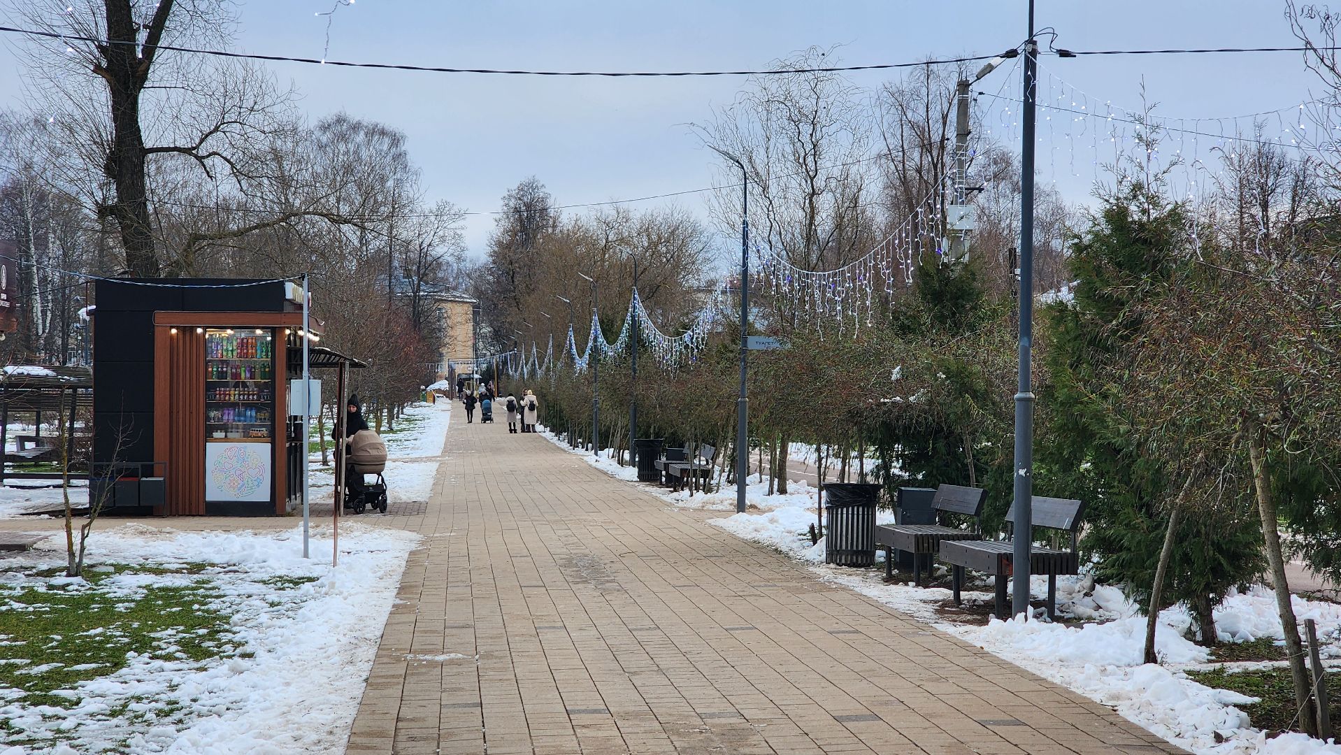 Солнечногорск, вертикалки, зима в парке, зима в подмосковье, новый год,