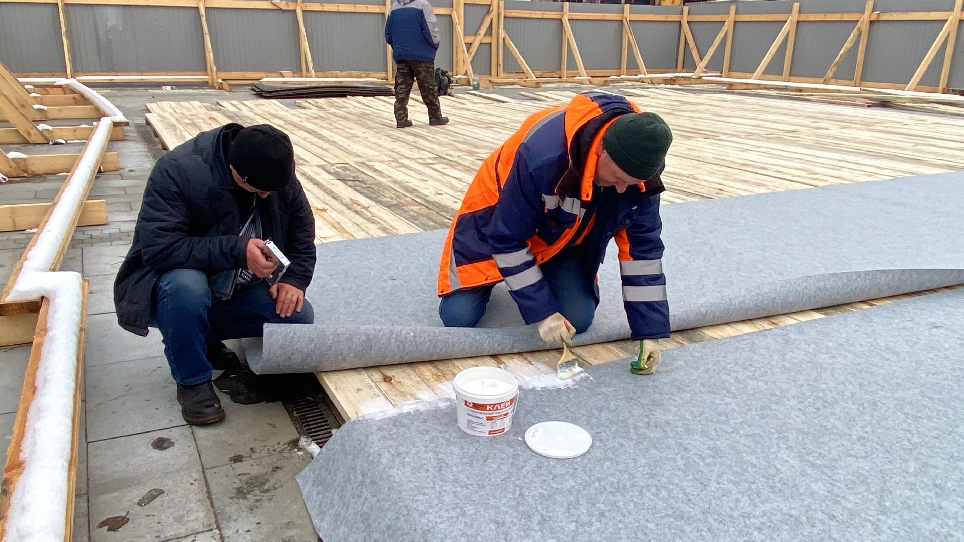 Благоустройство, инсталляция, новый год, Истра, вертикалки,