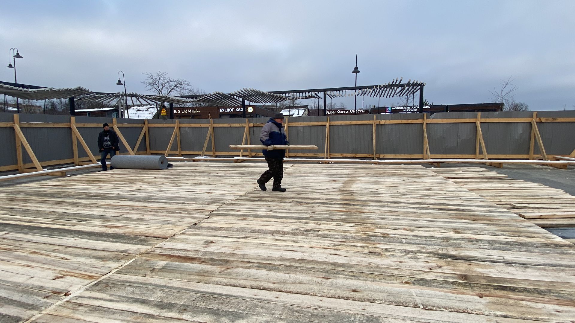 Благоустройство, инсталляция, новый год, Истра, вертикалки,