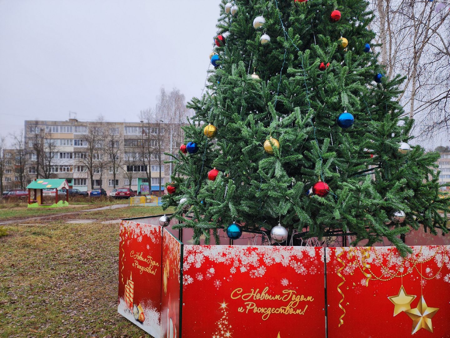 воскресенск, новый год, ёлка, зима в подмосковье, вертикалки,