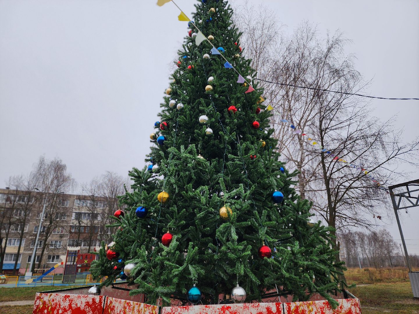 воскресенск, новый год, ёлка, зима в подмосковье, вертикалки,