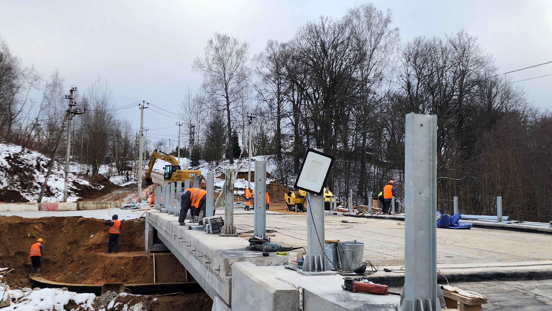 ремонт моста, истра, строительные работы, вертикалки,