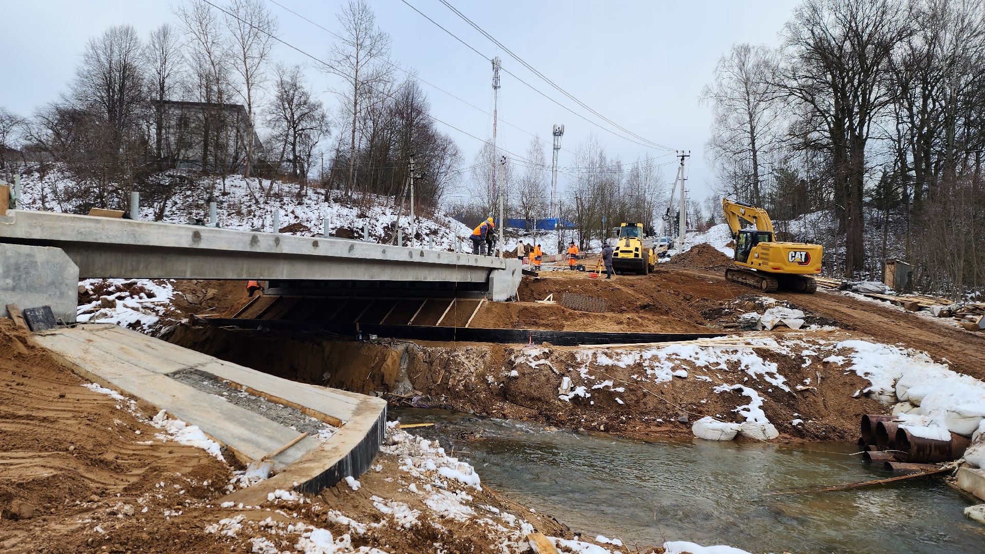 ремонт моста, истра, строительные работы, вертикалки,
